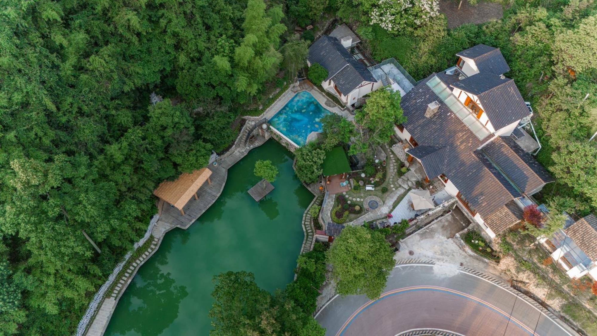 Fuxi-21 Homestay จางเจียเจี้ย ภายนอก รูปภาพ